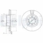 DELPHI Piduriketas BG2372