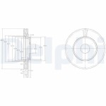 DELPHI  Piduriketas BG2419