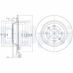 DELPHI Piduriketas BG2420