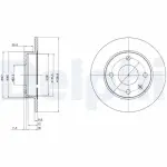 DELPHI Piduriketas BG2439