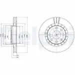 DELPHI Piduriketas BG2443