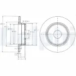 DELPHI Piduriketas BG2510