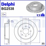 DELPHI Piduriketas BG2538