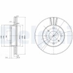DELPHI Piduriketas BG2567