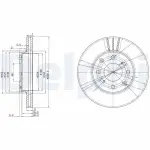 DELPHI  Piduriketas BG2673