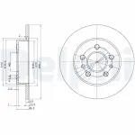 DELPHI Piduriketas BG2696