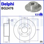 DELPHI  Piduriketas BG2746