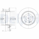 DELPHI Piduriketas BG2761