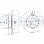 DELPHI Piduriketas BG2767