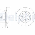 DELPHI Piduriketas BG2800