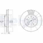 DELPHI Piduriketas BG2841