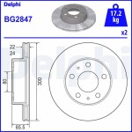 DELPHI Piduriketas BG2847