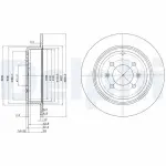 DELPHI Piduriketas BG2873