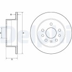 DELPHI Piduriketas BG2879
