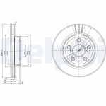 DELPHI Piduriketas BG2880