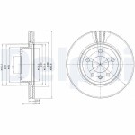 DELPHI Piduriketas BG2908