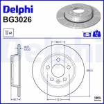 DELPHI Piduriketas BG3026