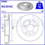 DELPHI Piduriketas BG3034C