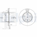 DELPHI Piduriketas BG3043