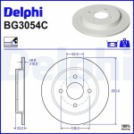 DELPHI Piduriketas BG3054C