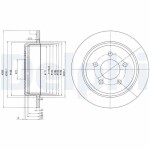DELPHI Piduriketas BG3073