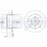 DELPHI Piduriketas BG3141