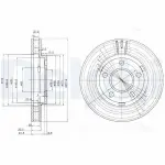 DELPHI Piduriketas BG3144