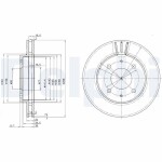 DELPHI Piduriketas BG3202