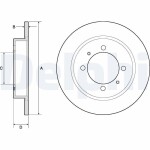 DELPHI Piduriketas BG3203