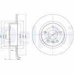 DELPHI Piduriketas BG3227C