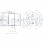DELPHI Piduriketas BG3235