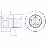 DELPHI Piduriketas BG3326C