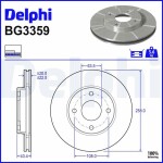 DELPHI Piduriketas BG3359