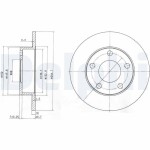 DELPHI Piduriketas BG3381