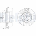 DELPHI Piduriketas BG3396