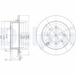DELPHI Piduriketas BG3400