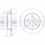 DELPHI Piduriketas BG3403