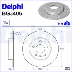 DELPHI  Piduriketas BG3406