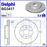 DELPHI  Piduriketas BG3417