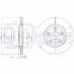 DELPHI Piduriketas BG3512
