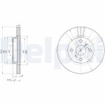 DELPHI Piduriketas BG3520