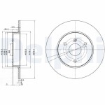 DELPHI Piduriketas BG3526