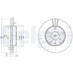 DELPHI Piduriketas BG3531