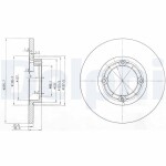 DELPHI Piduriketas BG3551