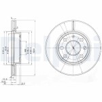 DELPHI Piduriketas BG3568
