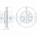 DELPHI Piduriketas BG3569C