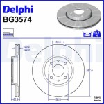 DELPHI Piduriketas BG3574