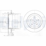 DELPHI Piduriketas BG3593