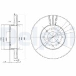 DELPHI Piduriketas BG3596