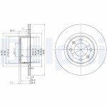 DELPHI Piduriketas BG3621